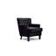 Fauteuil en velours de polyester capitonné l 34 po Aminat-674034167