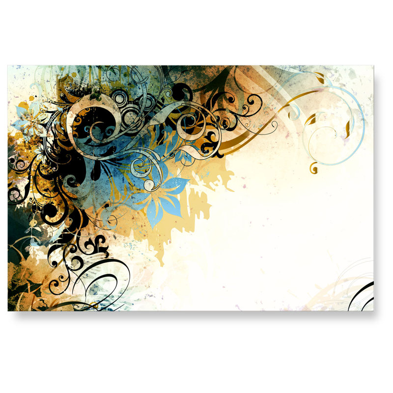 Glass Art, 80 cm H x 120 cm W, Brown