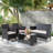 8 - Person Patio Conversation Set with Cushions