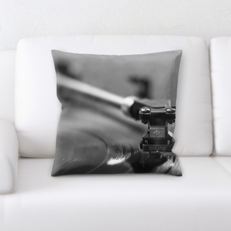Microsuede Reversible Throw Pillow