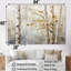 Beige argenté, bouleau, beauté I - ensemble d'art sur toile de bouleau-1239052766-1239052764