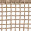 Chaise longue OMI en acacia et coussin beige