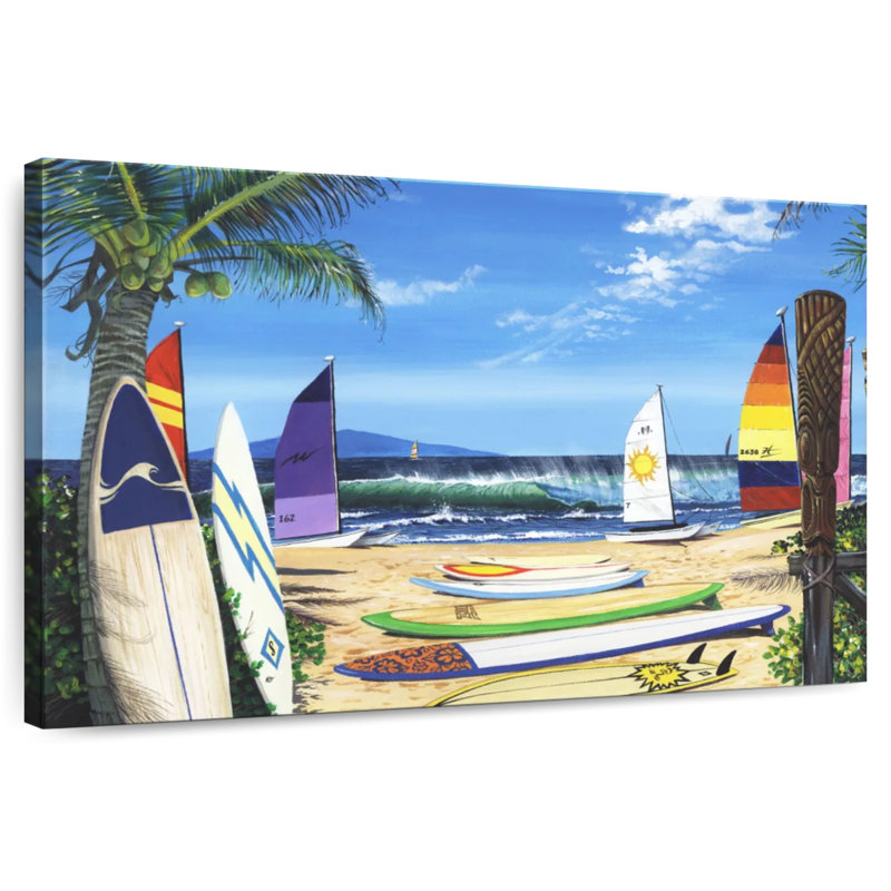 Senne Surf And Sail, 8" H x 12" W