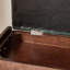 Banc de rangement rembourré pour chaussures-131248718