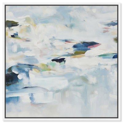 Art Remedy Soft Colour Abstracts Canvas Evanescence I
