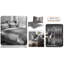 Rolisha Cotton Blend Ombre Duvet Cover Set with Pillowcases Included-1971559401-1971559407