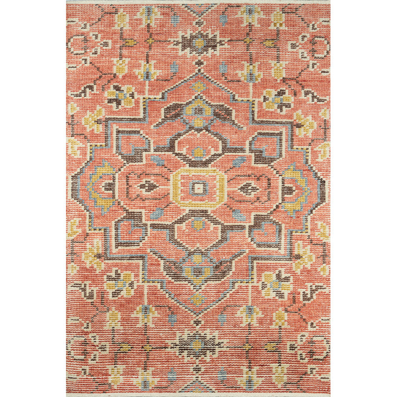 Reese Hand Knotted Wool Indoor Rug, Rectangle 8' x 10'