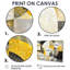 «Celestial Balance of Yellow Mosaic II» - art mural abstrait géométrique-1033036865-1033036868-1033036867