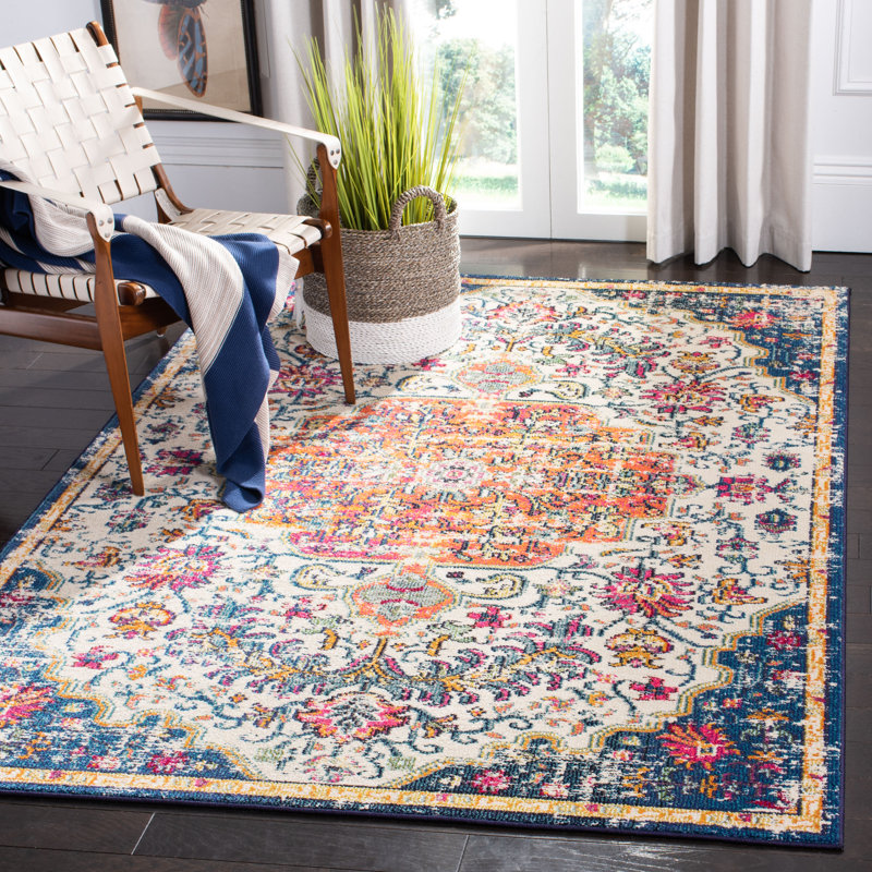 Andersonville Oriental Hand Woven Area Rug, Rectangle 122 x 183 cm