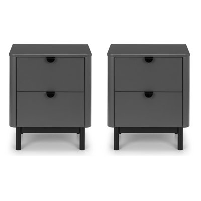 Janine 46cm W Manufactured Wood Bedside Table