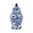 Ceramic Chinoiserie Ginger Jar with Lid-734444204