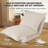 Convertible Flip Chair: A Multi - Functional Floor Sofabed With Adjustable Backrest And Pillows For Compact Living Spaces-1454762026