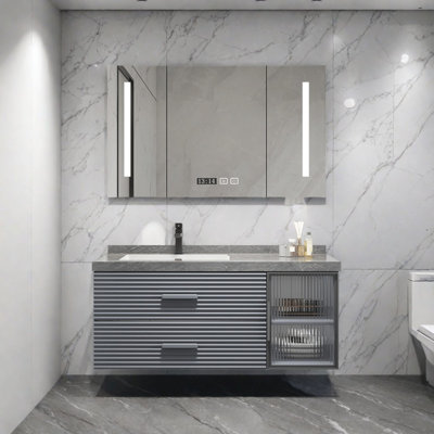 Armoire de salle de bain moderne et luxueuse