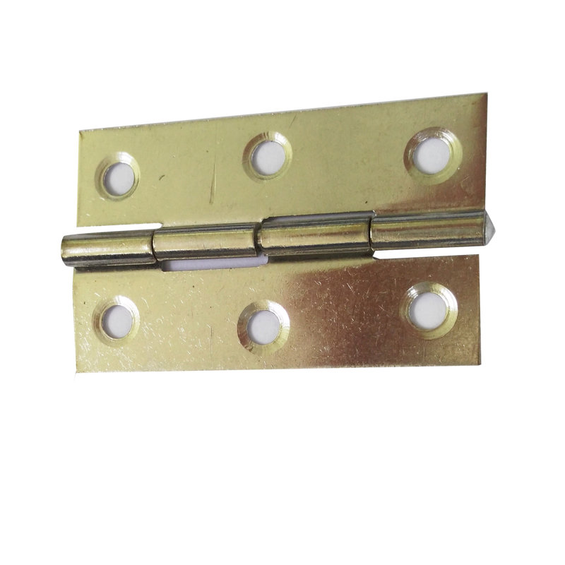 Fixtureisplays® 2PK Charnière de porte de meuble de ton argenté pour charnière de porte Charnière de porte à charnière 18227-ARGENT-57X33-2PK