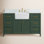 Aisa 54" Pine Single Bathroom Vanity
