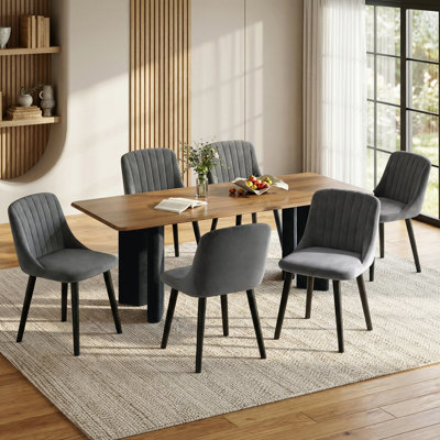 48.5cm H Upholstered Upholstered Back Side Chair
