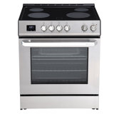 30 Inch Electric Range with PerfectCook Timer in Stainless Steel