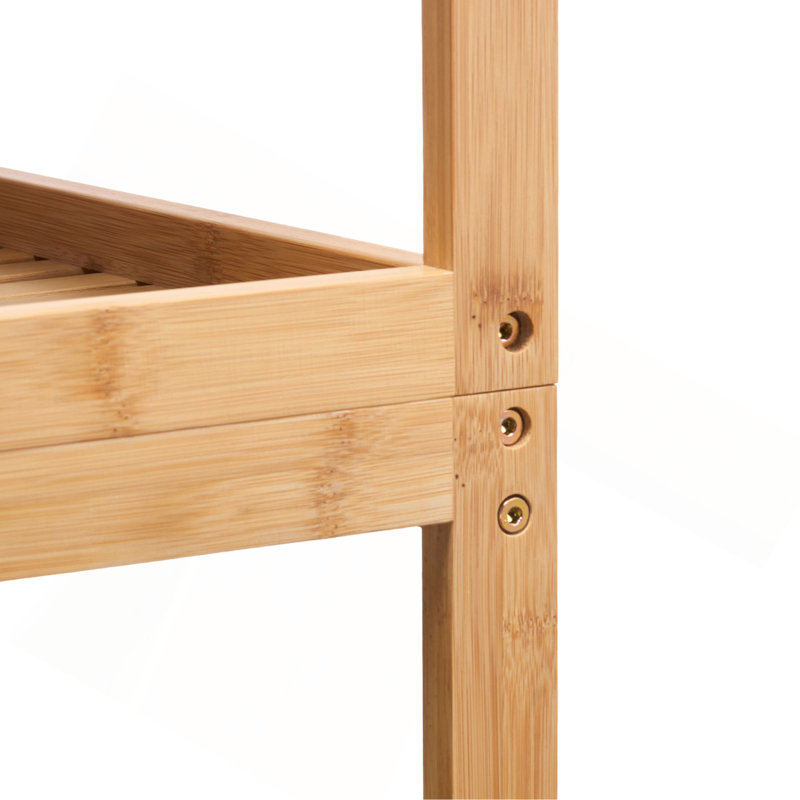 Étagère de rangement pour salle de bain à 3 niveaux au-dessus de la toilette