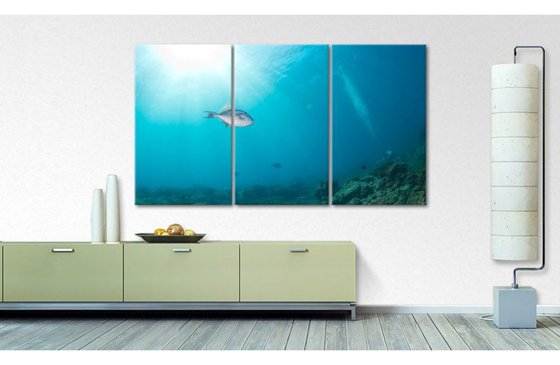 3 Piece Stretched On Wooden Frame Print on Canvas