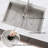 33 x 22 Drop In Stainless Steel Workstation Sink, 33 Inch 18-Gauge Stainless Steel Drop-In Kitchen Sink, Handmade Single Bowl Workstation R10 Rounded Corner kitchen Sink with Accessories