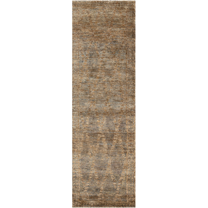 Aljona Hemp Abstract Indoor Rug, Runner 2'6" x 8'