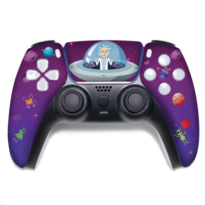 Riccky - Mortty Custom PS-5 Controller Wireless compatible with Play-Station 5 Console by BCB Controllers | Proudly Customized in USA with Permanent HYDRO-DIP Printing (NOT JUST A SKIN)