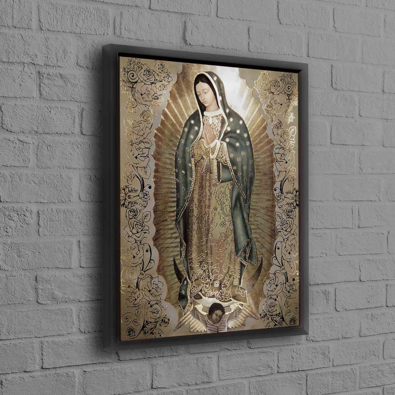 Print on Canvas, Framed Print without Mat, 35 cm H x 25 cm W, Black