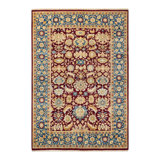 Classic One-of-a-Kind 6' 2" X 8' 10" Hand Knotted Area Rug