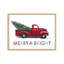 «Merry & Bright Red Truck» par Elizabeth Tyndall, reproduction d'art-583701740-583701521-583701524