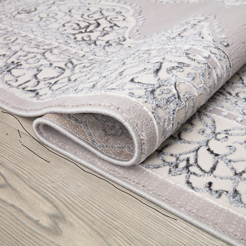 Brekka Abstract Area Rug, Runner 60 x 220cm