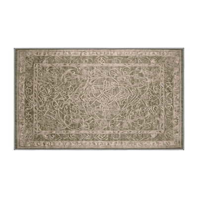 Machine Washable Gray Area Rug