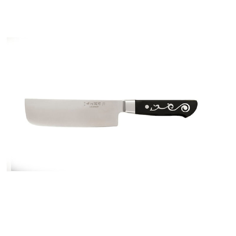 I.O. SHEN Couteau de cuisine de qualité supérieure Nakiri 6 1/2 po / 165