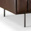 Causeuse en cuir Raven