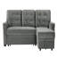 Wilcoxen 3 Seater Foam Sofa Bed-1737200569-1737200568