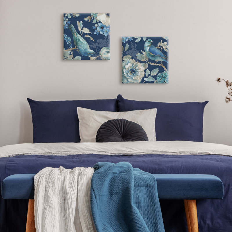 Indigold par Lisa Audit, art sur toile (ensemble de 2)