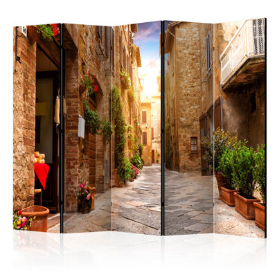 Lahjar Solid Wood Folding Room Divider