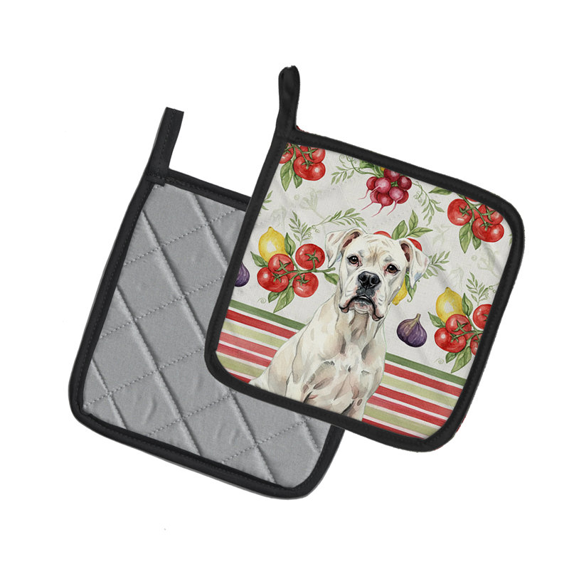 Paire de supports à casseroles White Boxer