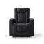 Fauteuil inclinable de cinéma maison en cuir fleur avec USB et porte-gobelet-230758833