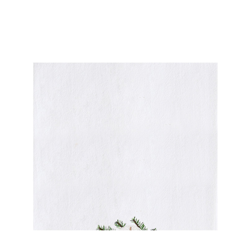 Torchon 100% coton Coastal Shell Wreath