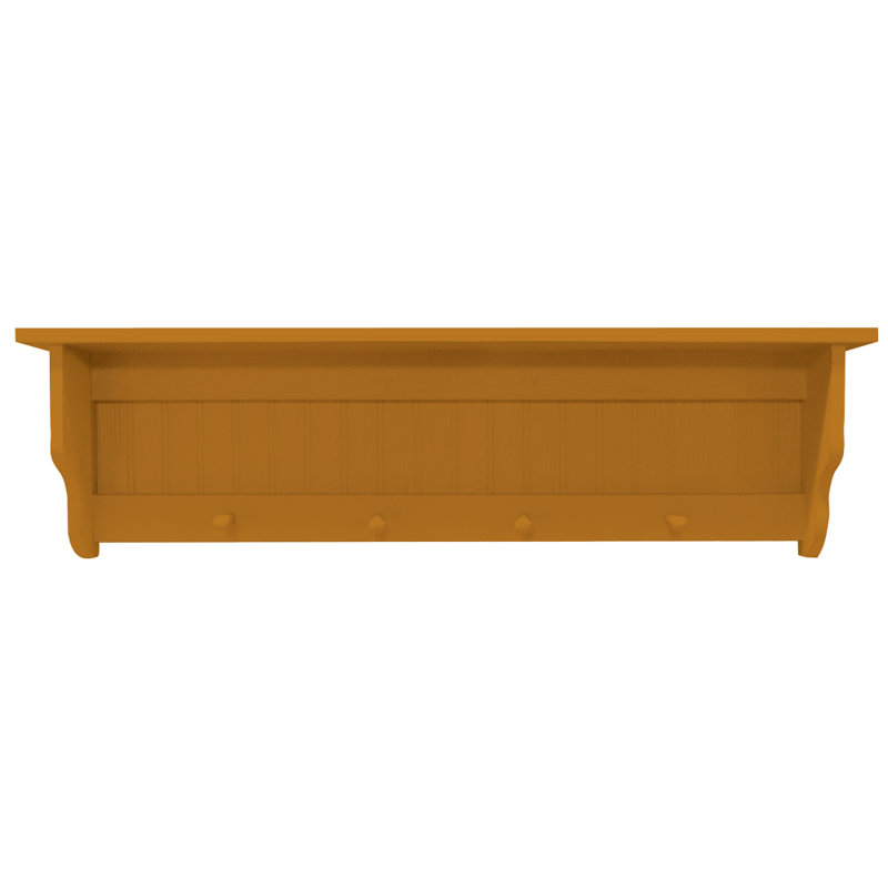 Tablette en pin Checketts, Or