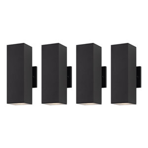 12'' Marrium Outdoor Wall Light in 2 Lights with Aluminum