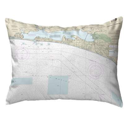 Outdoor Reversible Throw Pillow