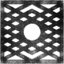 Médaillon de plafond de 40 po x 40 po x 10 3/8 po x P 1 po-40714681-40714696