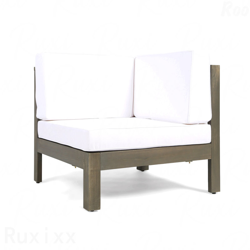Chaise de patio Oana - blanc