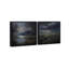 Ensemble de 2 toiles « Hidden Moon Set » d'Oliver Gal, représentant un paysage et la nature.-136195507-136195509