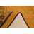Machine Washable Printed Medallion Mustard Yellow and Black Slip Resistant Area Rug-115433880