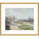 «The Tuileries Gardens and the Louvre» par Camille Pissarro, impression giclée encadrée