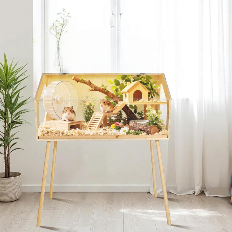 Hamster Cage with Legs, Medium (40" H x 32" W x 16" D)