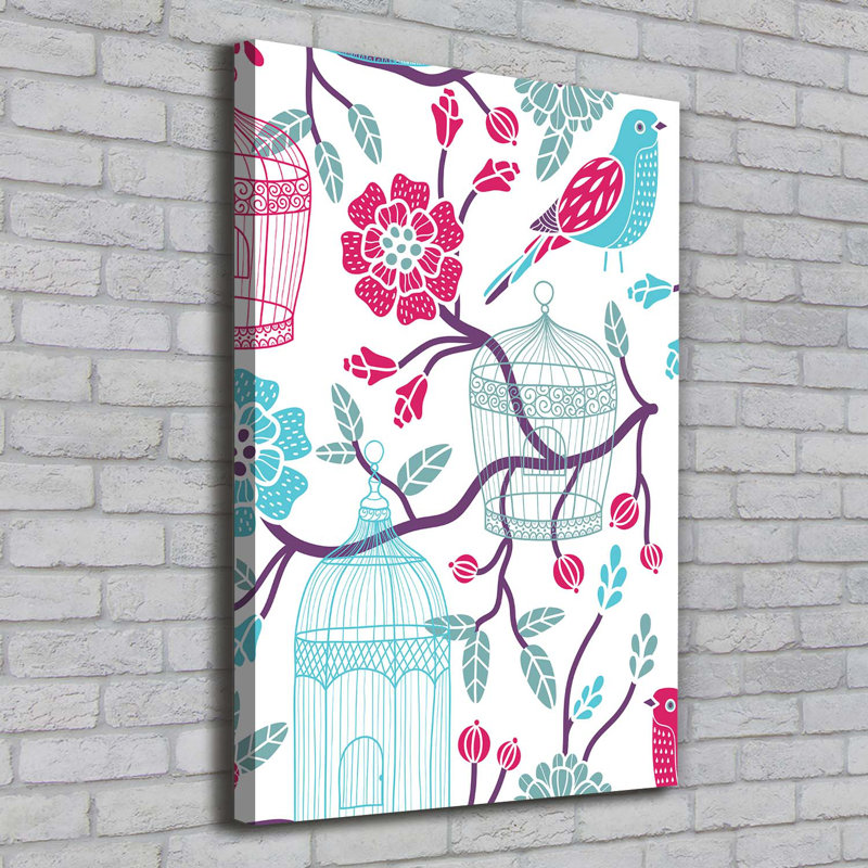 Bird Cages - Wrapped Canvas Print
