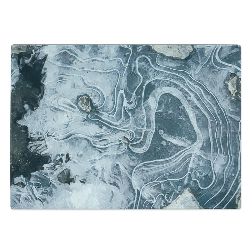 Glass Falling in To You in Abstract Chopping Board, 28.5 cm W x 20 cm L